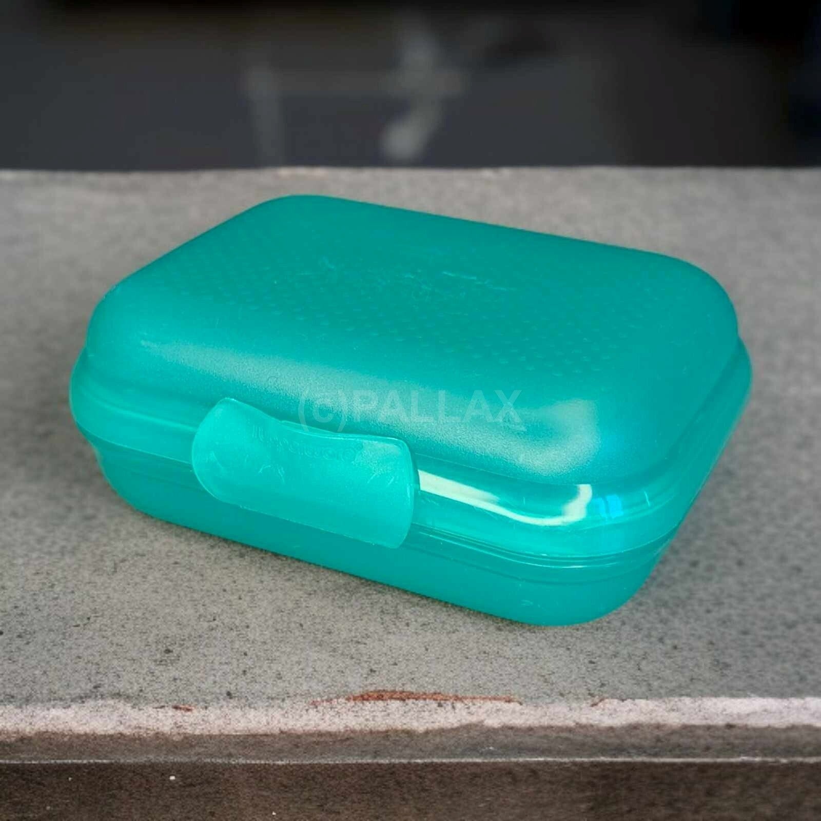 TUPPERWARE A26 TWIN MIT KLICK-VERSCHLUSS DUNKELGRÜN BROTDOSE VESPERBOX