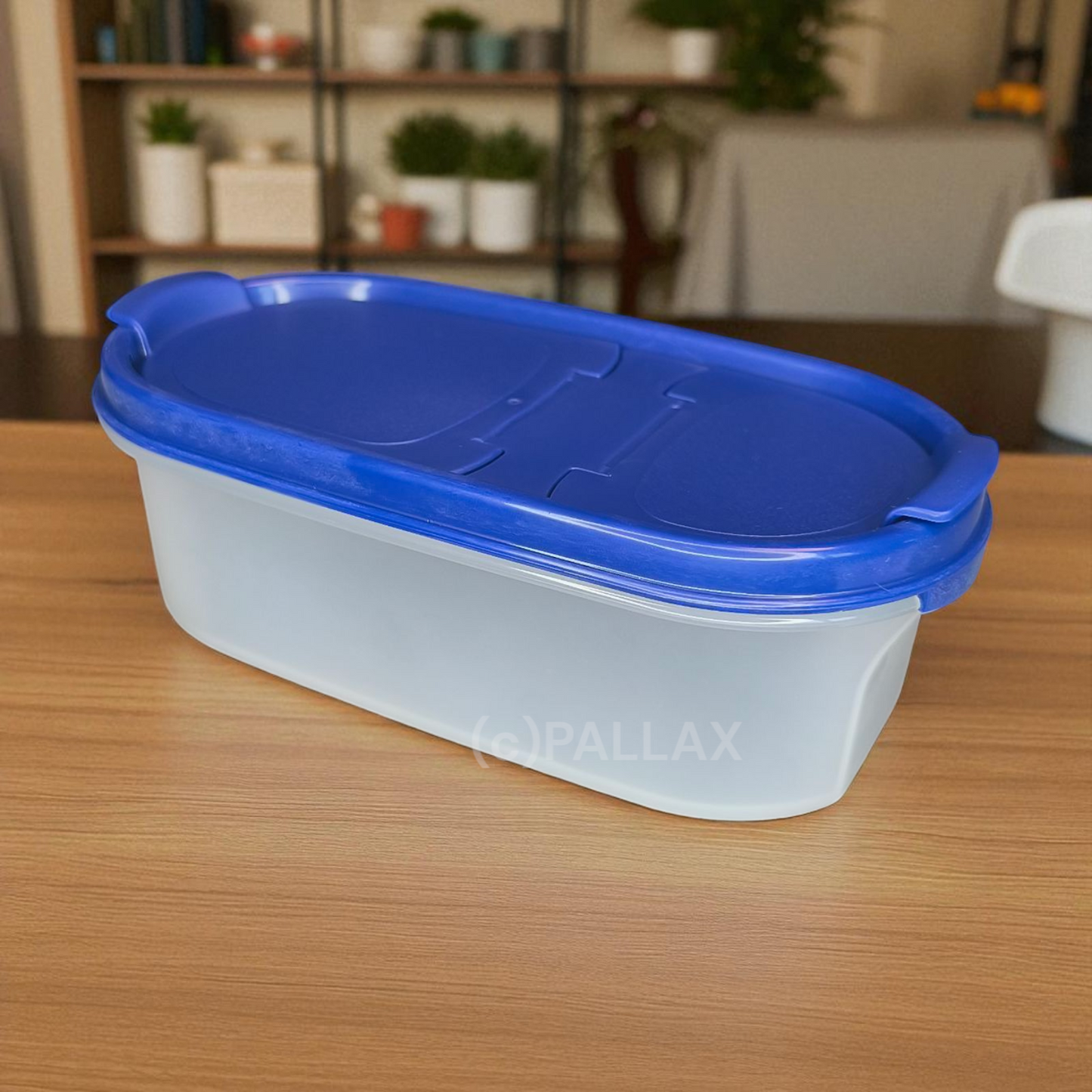 TUPPERWARE A61 EIDGENOSSE 500 ML MIT DOPPEL-SCHÜTTKLAPPE BLAU VORRATSBEHÄLTER