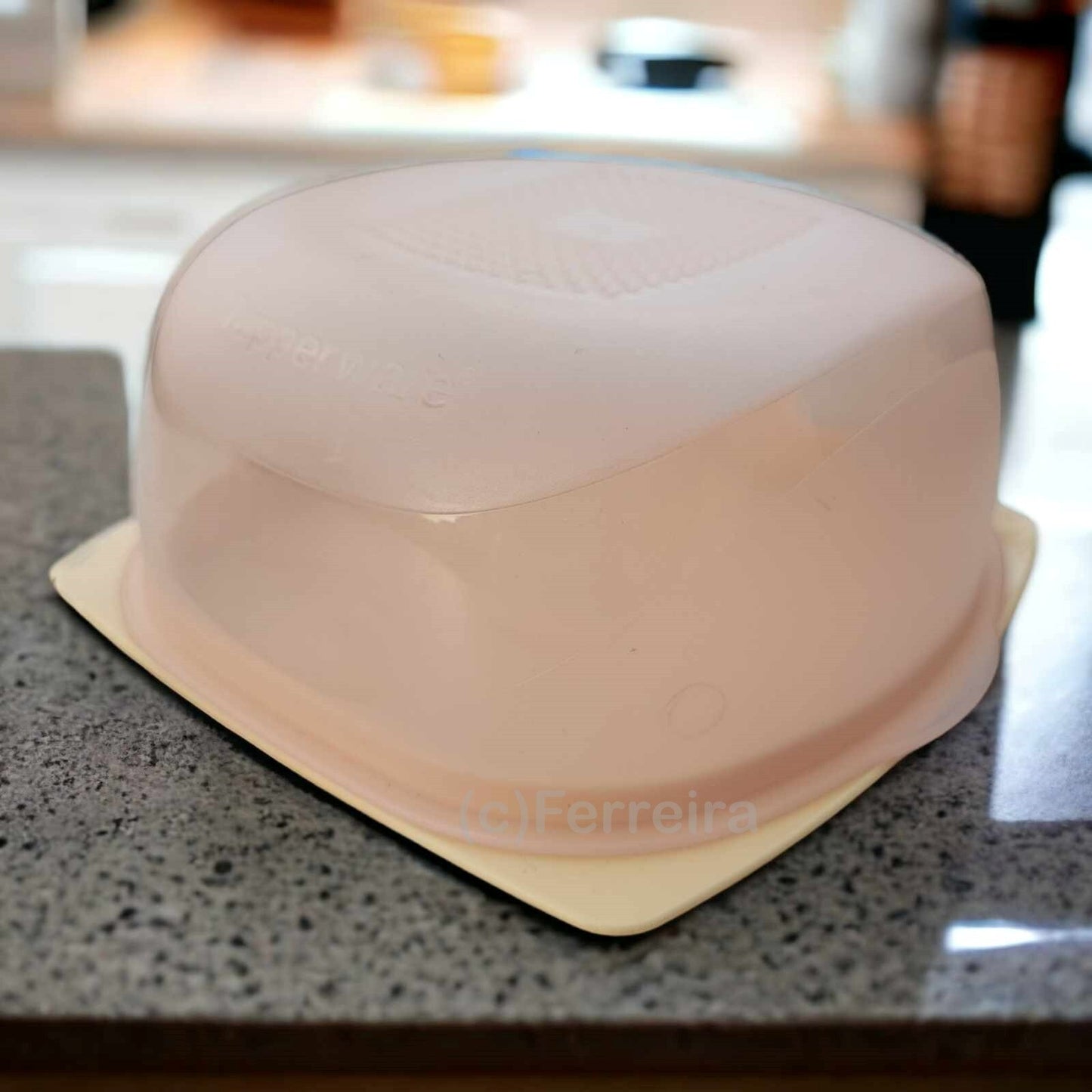 TUPPERWARE A197 MINI-KÄSEMAX MIT FESTEN FILTER GELB KÄSEBEHÄLTER VORRATSDOSE