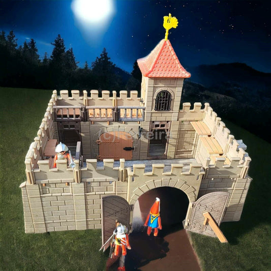 PLAYMOBIL 3446 STADTMAUER / KASTELL KLEINE RITTERBURG VINTAGE 1977