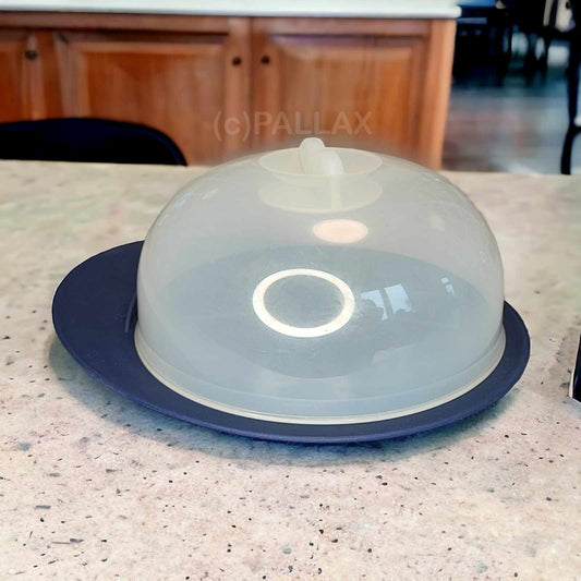 TUPPERWARE KÄSE-BUFFET INDIGO KÄSEGLOCKE SONDERMODELL