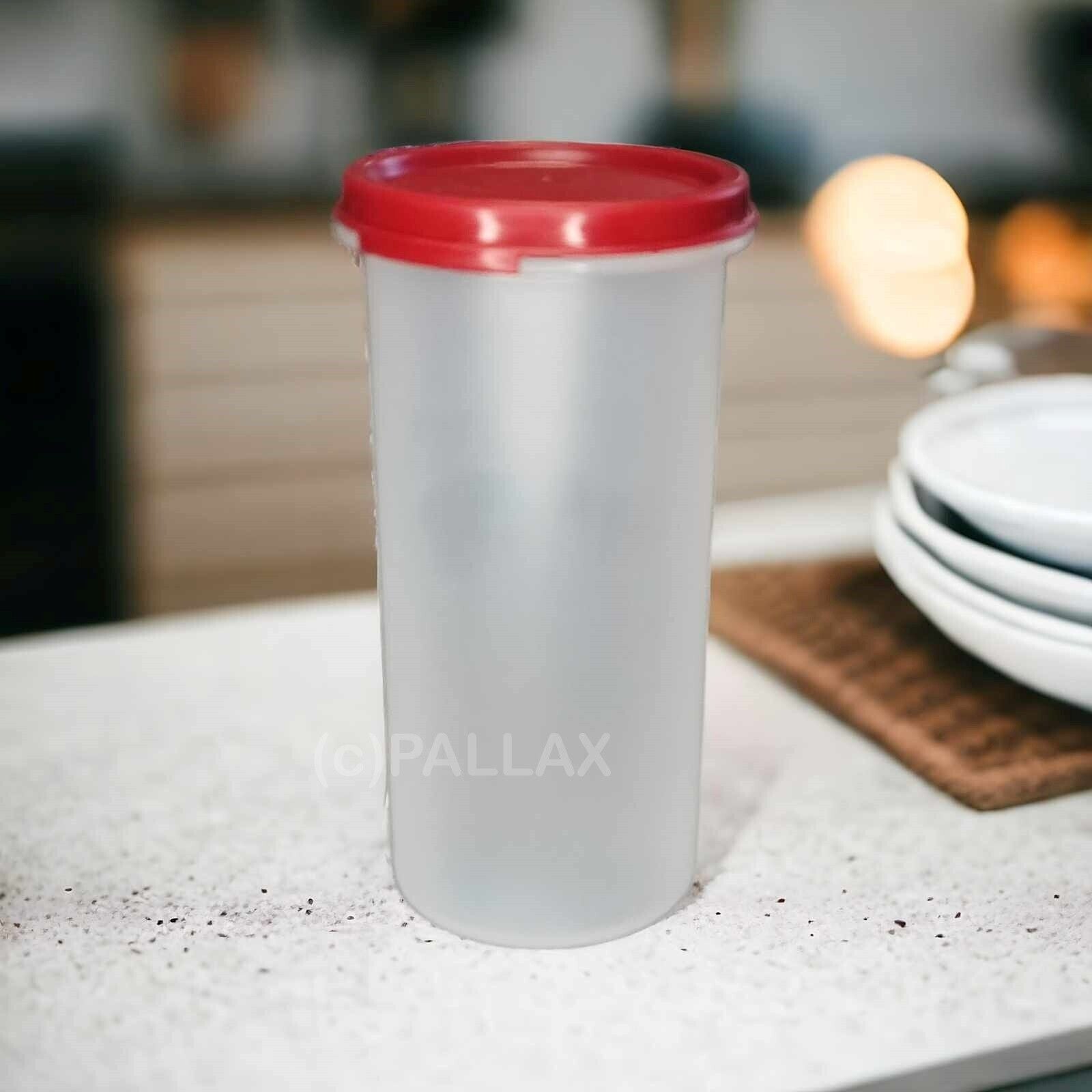 TUPPERWARE A77 EIDGENOSSE RUND 650 ML VORRATSBEHÄLTER ROT