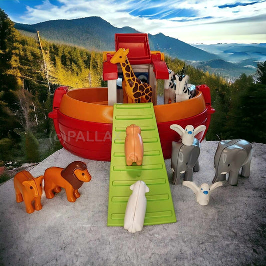 PLAYMOBIL 1-2-3  6765 MEINE MITNEHM ARCHE NOAH / 2010
