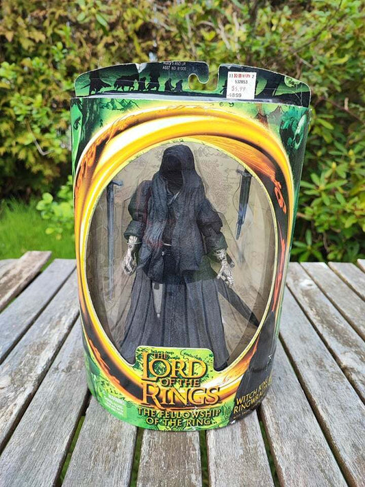 HERR DER RINGE WITCH KING RINGWRAITH FELLOWSHIP GREEN BOX / TOY BIZ 2001