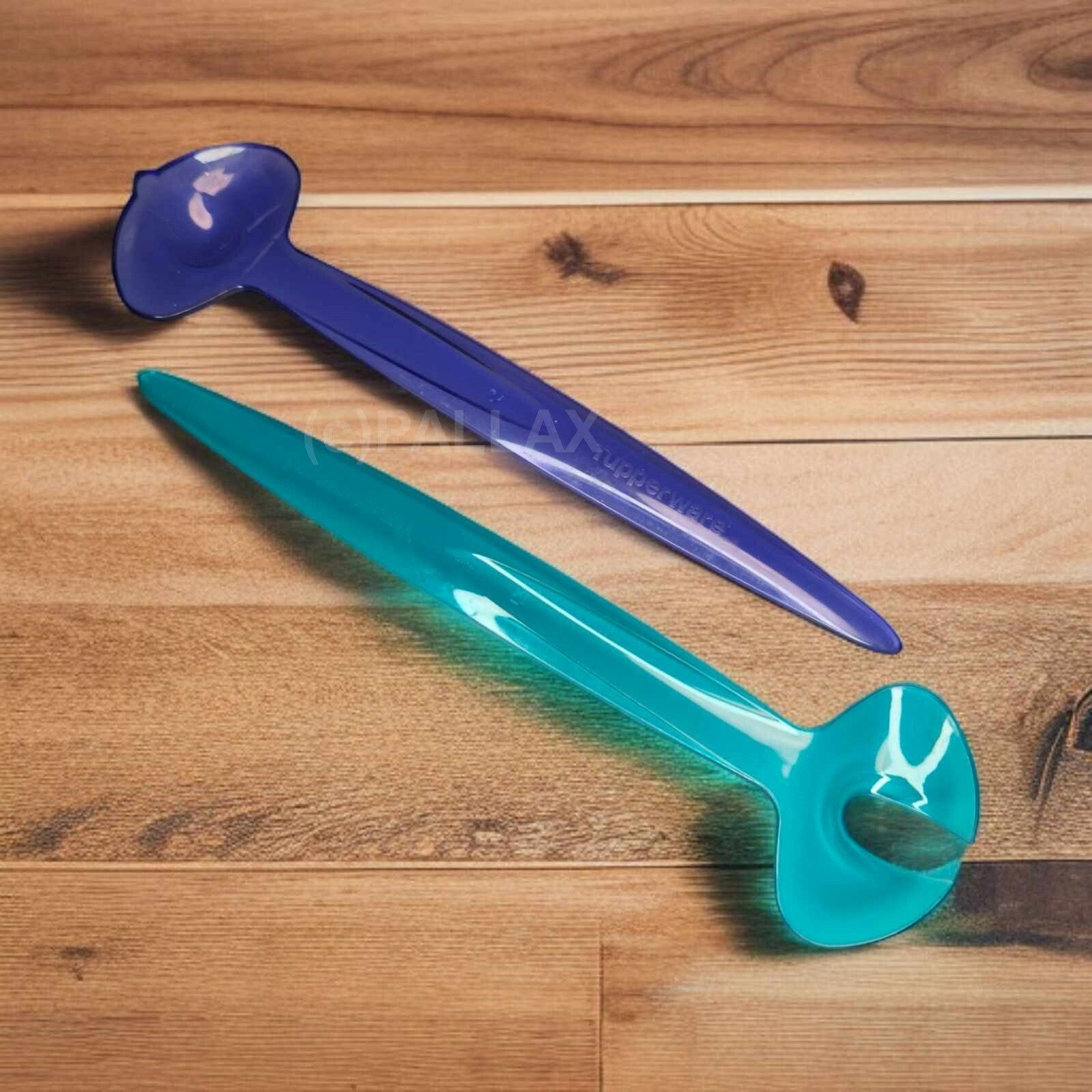 TUPPERWARE C123 ELEGANZIA SALATBESTECK BLAU