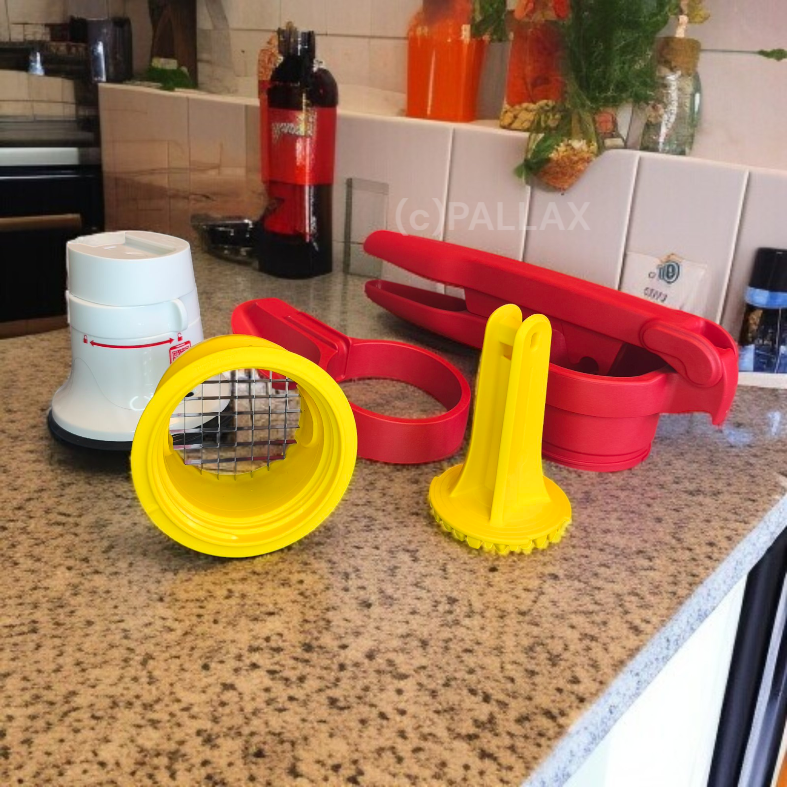TUPPERWARE D207 PROFI-CHEF UNIVERSALSCHNEIDER 10 MM KÜCHENMASCHINE