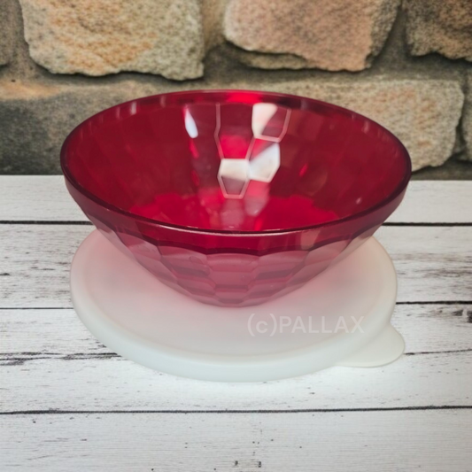TUPPERWARE DIAMANT SCHÜSSEL 500 ML ROT SONDERMODELL