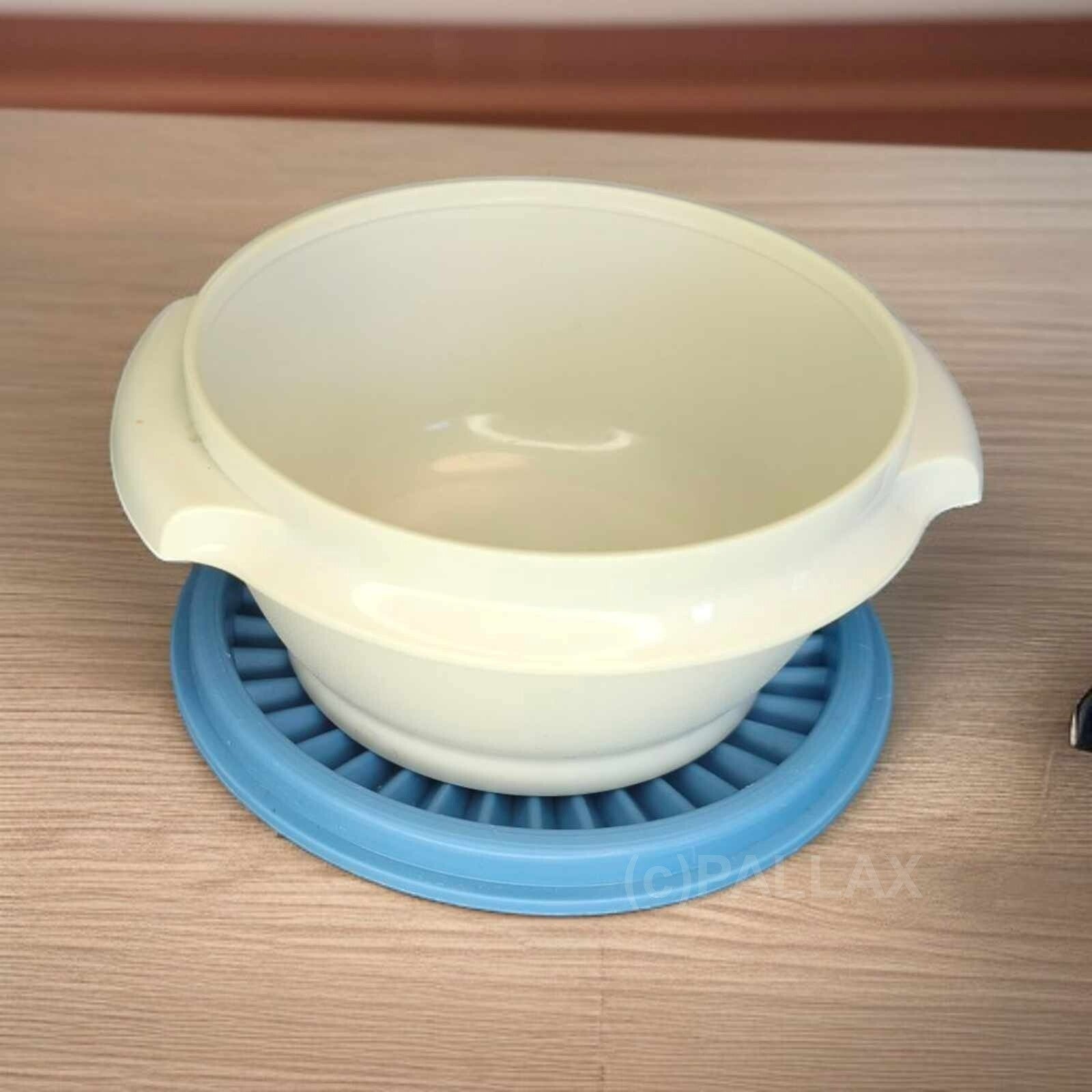 TUPPERWARE B19 SONNEN-TRIO SCHÜSSEL 350 ML HELLBLAU WEISS VORRATSDOSE