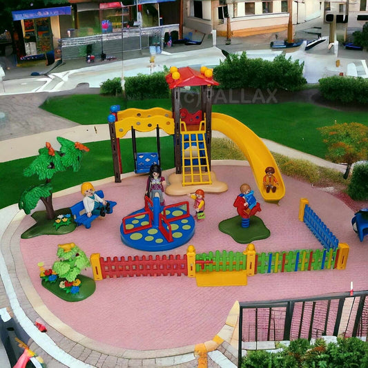 PLAYMOBIL 5568 KINDER-SPIELPLATZ + BOX / 2014