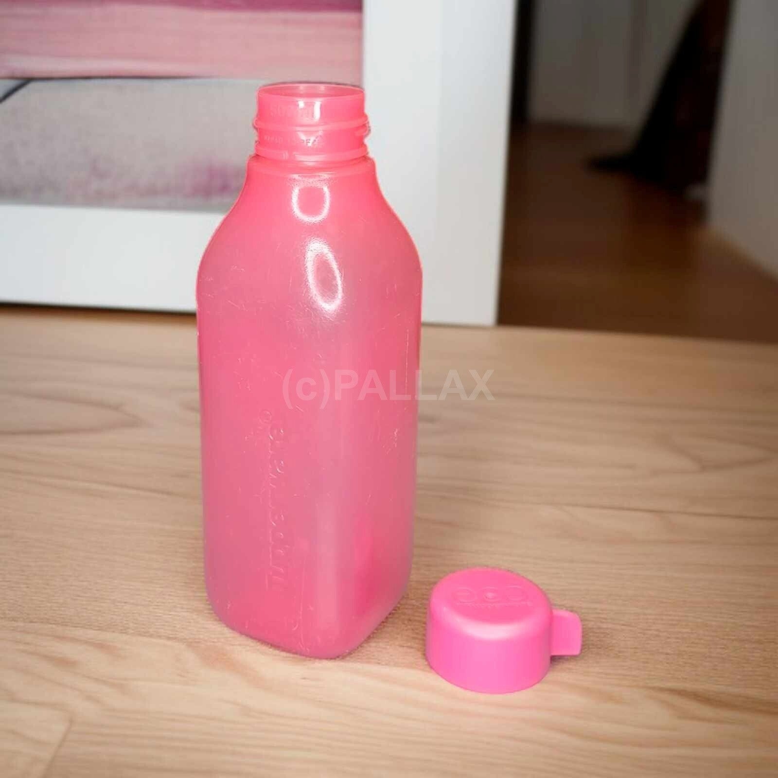 TUPPERWARE ECO QUADER TRINKFLASCHE 500 ML ROSA