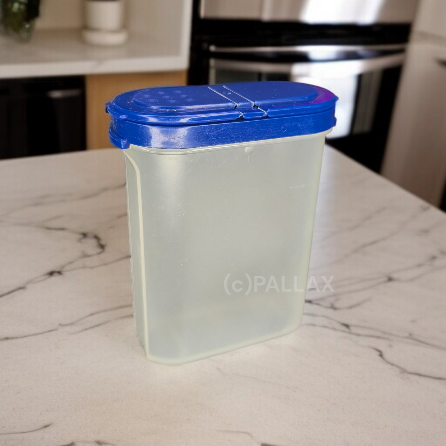 TUPPERWARE A91 GEWÜRZ-RIESE 270 ML BLAU GEWÜRZ-STREUER