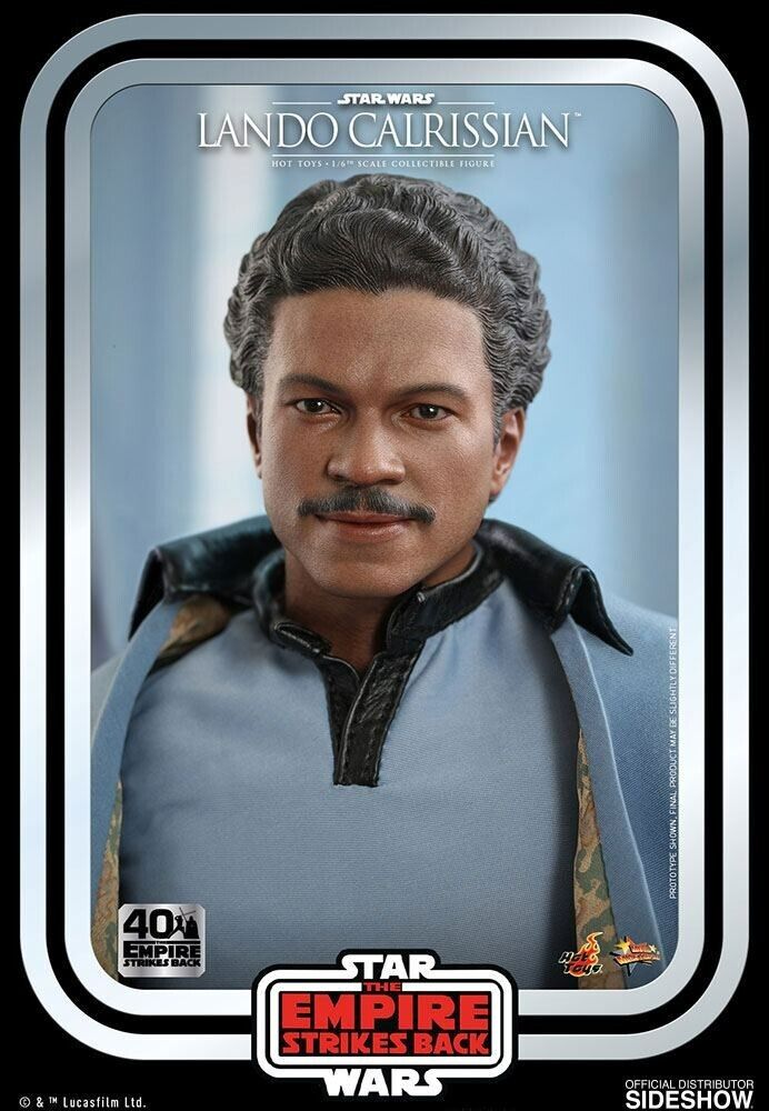 HOT TOYS STAR WARS LANDO CALRISSIAN 40th ANNIVERSARY ESB 1/6  TMS588