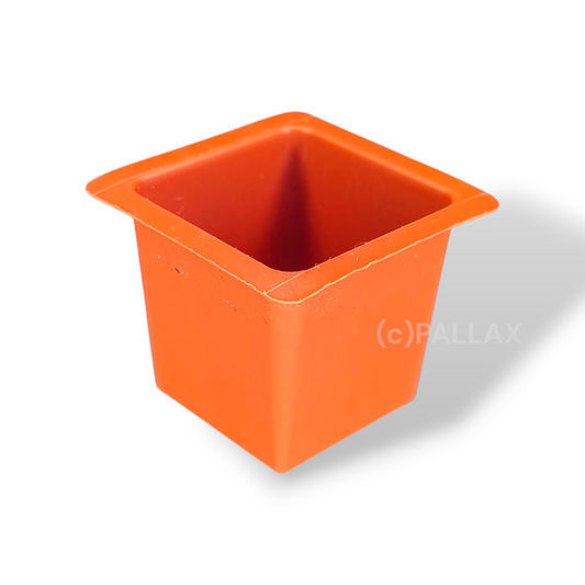 TUPPERWARE Y13 EISWÜRFEL-BEHÄLTER ORANGE EISWÜRFEL-FORM