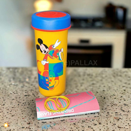TUPPERWARE C01 SCHLUMPF DISNEY MICKY MAUS GELB TRINKBECHER 450 ML
