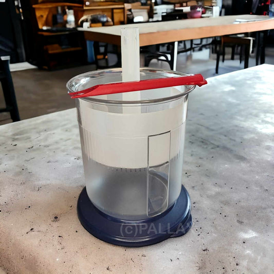 TUPPERWARE C96 PIKANTUS 1,3 L INDIGO GURKEN-LIFT OLIVEN