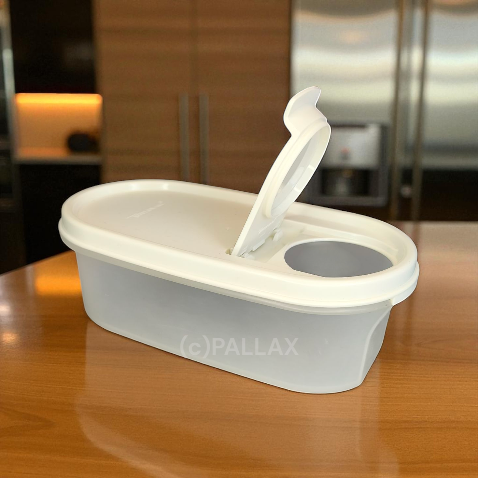 TUPPERWARE A61 EIDGENOSSE 500 ML MIT SCHÜTTKLAPPE WEISS VORRATSBEHÄLTER