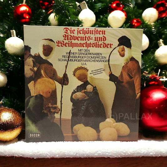 LP 12"  2x LP DIE SCHÖNSTEN ADVENTS- UND WEIHNACHTSLIEDER 6.28125 DP  DECCA 1977