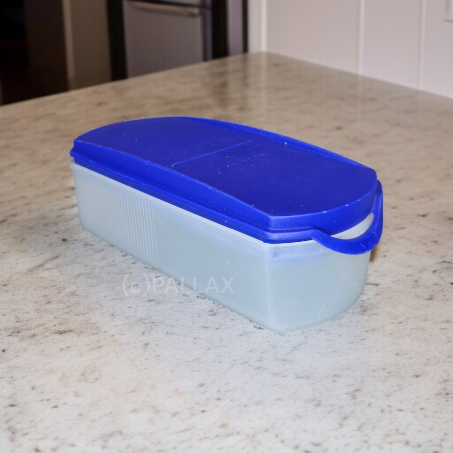 TUPPERWARE A140 EIDGENOSSE PLUS 350 ML BLAU VORRATSDOSE