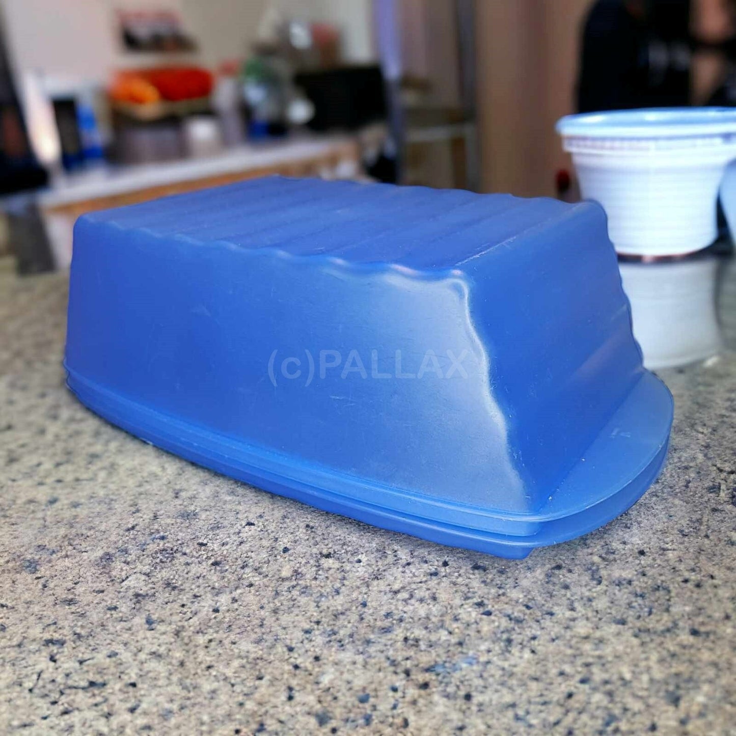 TUPPERWARE J28 JUNGE WELLE SCHLEMMERWELLE BLAU BROT KÄSE OBST