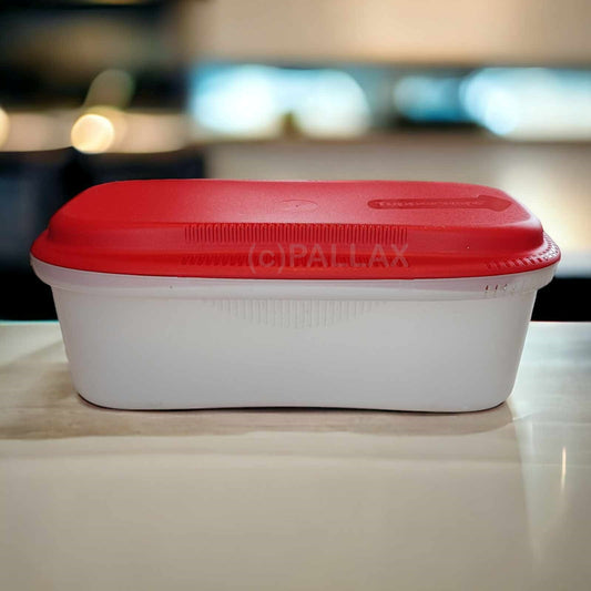 TUPPERWARE I57 PASTA-MEISTER ROT WEISS PASTA AUS DER MIKROWELLE