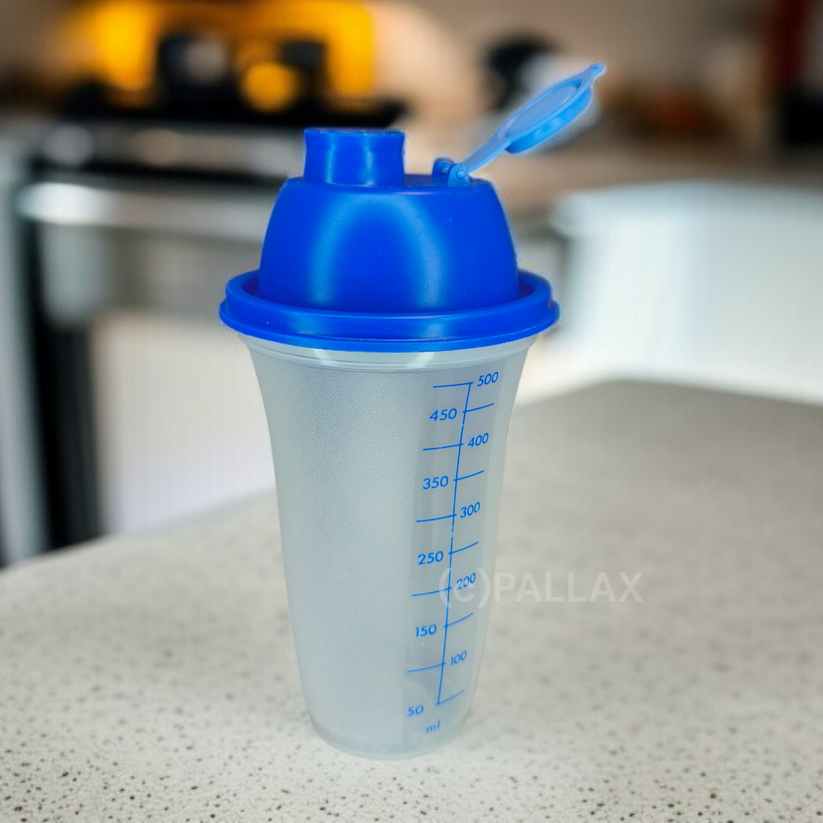 TUPPERWARE D10 MIX-FIX 500 ML BLAU SHAKER SCHÜTTELBECHER MIX-BECHER