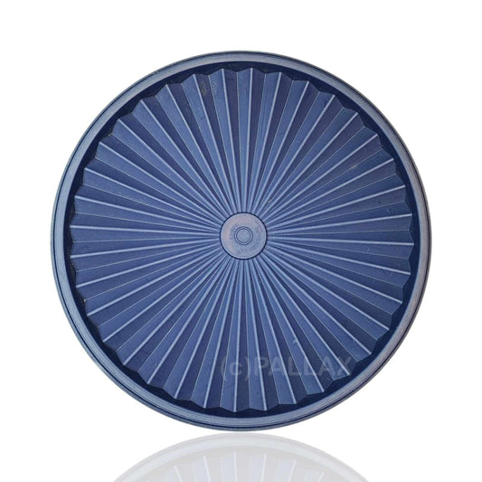 TUPPERWARE ERSATZTEIL SONNEN-DECKEL INDIGO 21 CM RUND z.B. FÜR KNUSPER-STAR