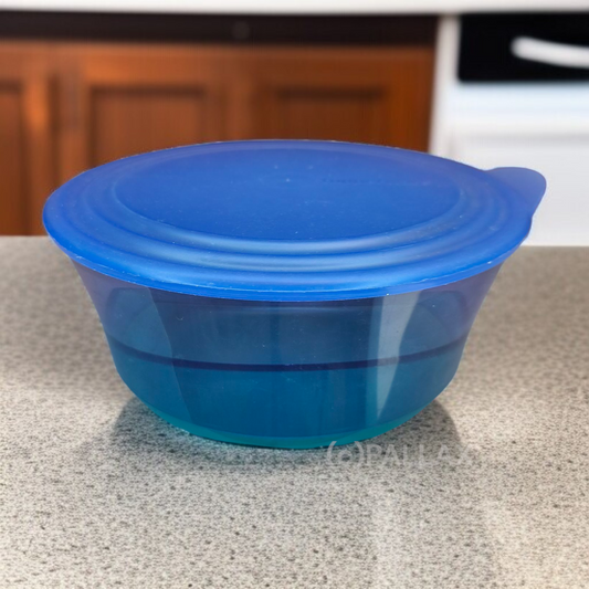 TUPPERWARE C122 ELEGANZIA SCHÜSSEL 2,3 L BLAU