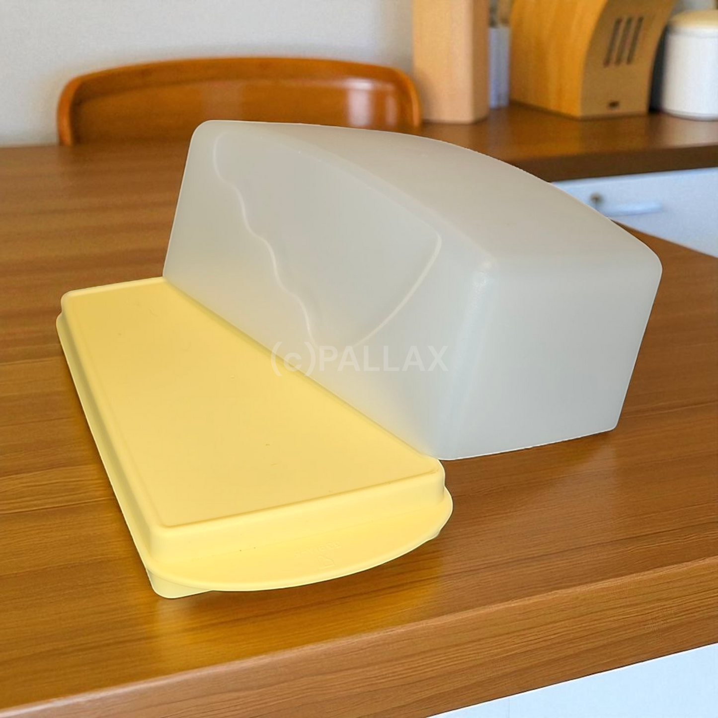 TUPPERWARE J10 JUNGE WELLE BUTTERDOSE GELB