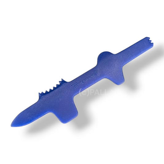 TUPPERWARE Y43 BRIEFÖFFNER BLAU