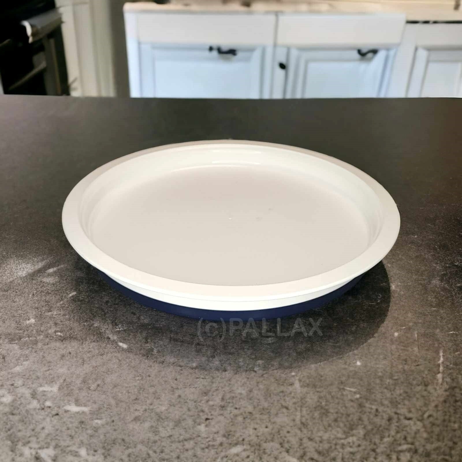 TUPPERWARE C43 SERVIER-KARUSSELL INDIGO WEISS DREHBARES TABLETT