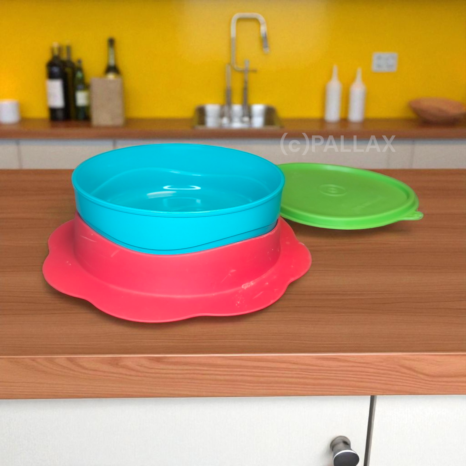 TUPPERWARE C113 TUPPERCARE KINDERTELLER MEHRFARBIG