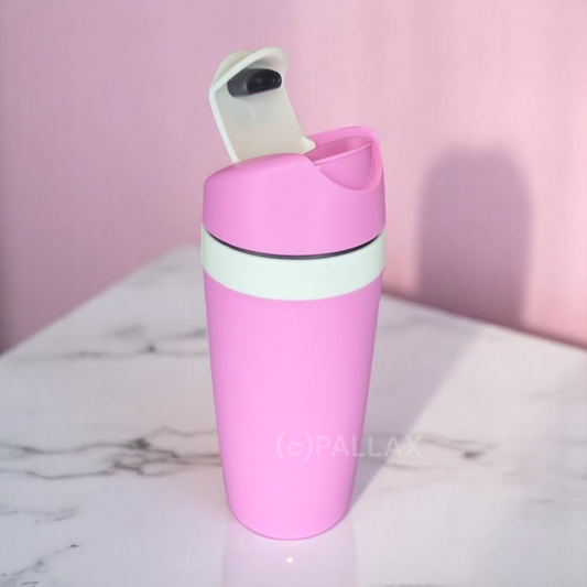 TUPPERWARE C189 KAFFEE & GO 360 ML ROSA KAFFEEBECHER THERMO-BECHER
