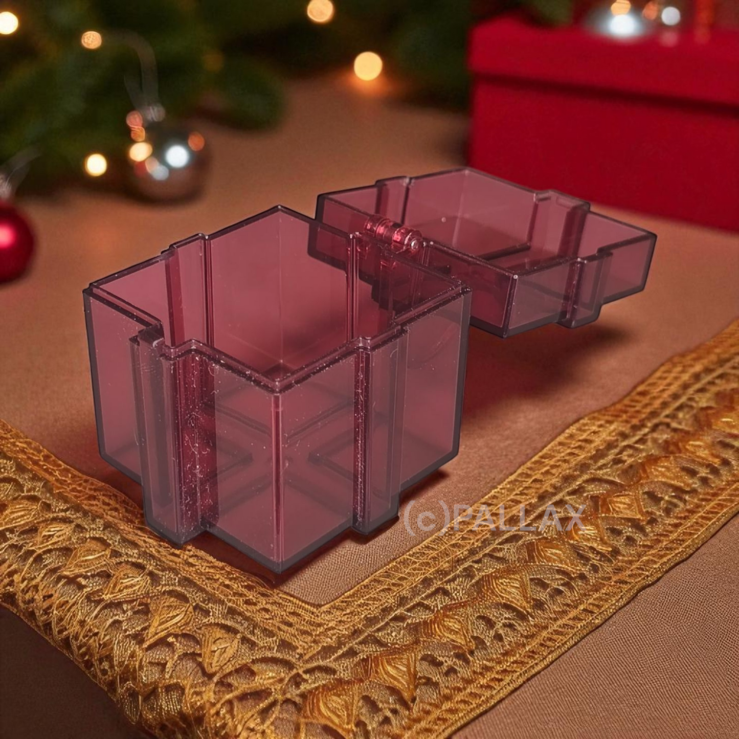 TUPPERWARE KLEINE GESCHENK-BOX WEIHNACHTEN VALENTIN ROT SONDERMODELL
