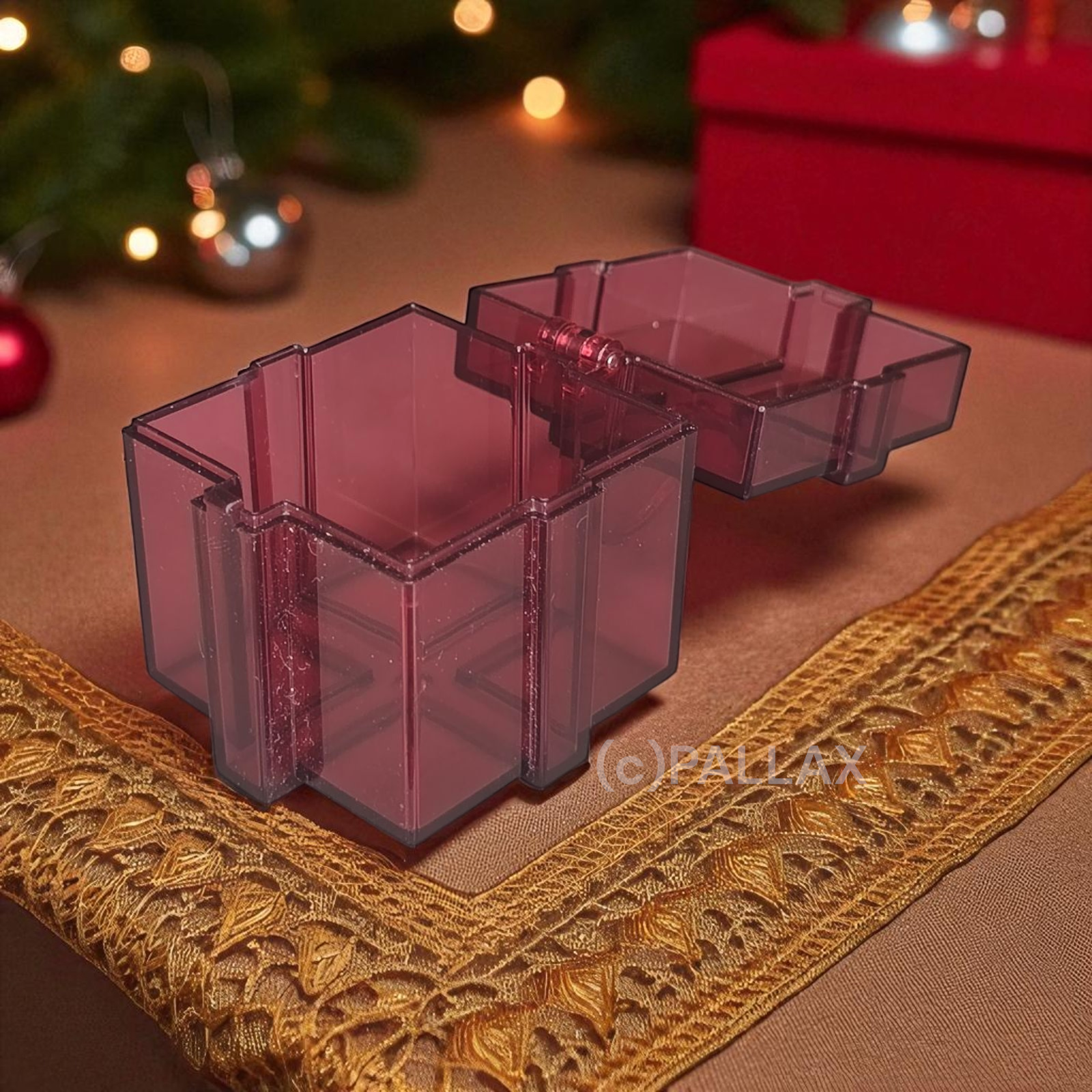 TUPPERWARE KLEINE GESCHENK-BOX WEIHNACHTEN VALENTIN ROT SONDERMODELL