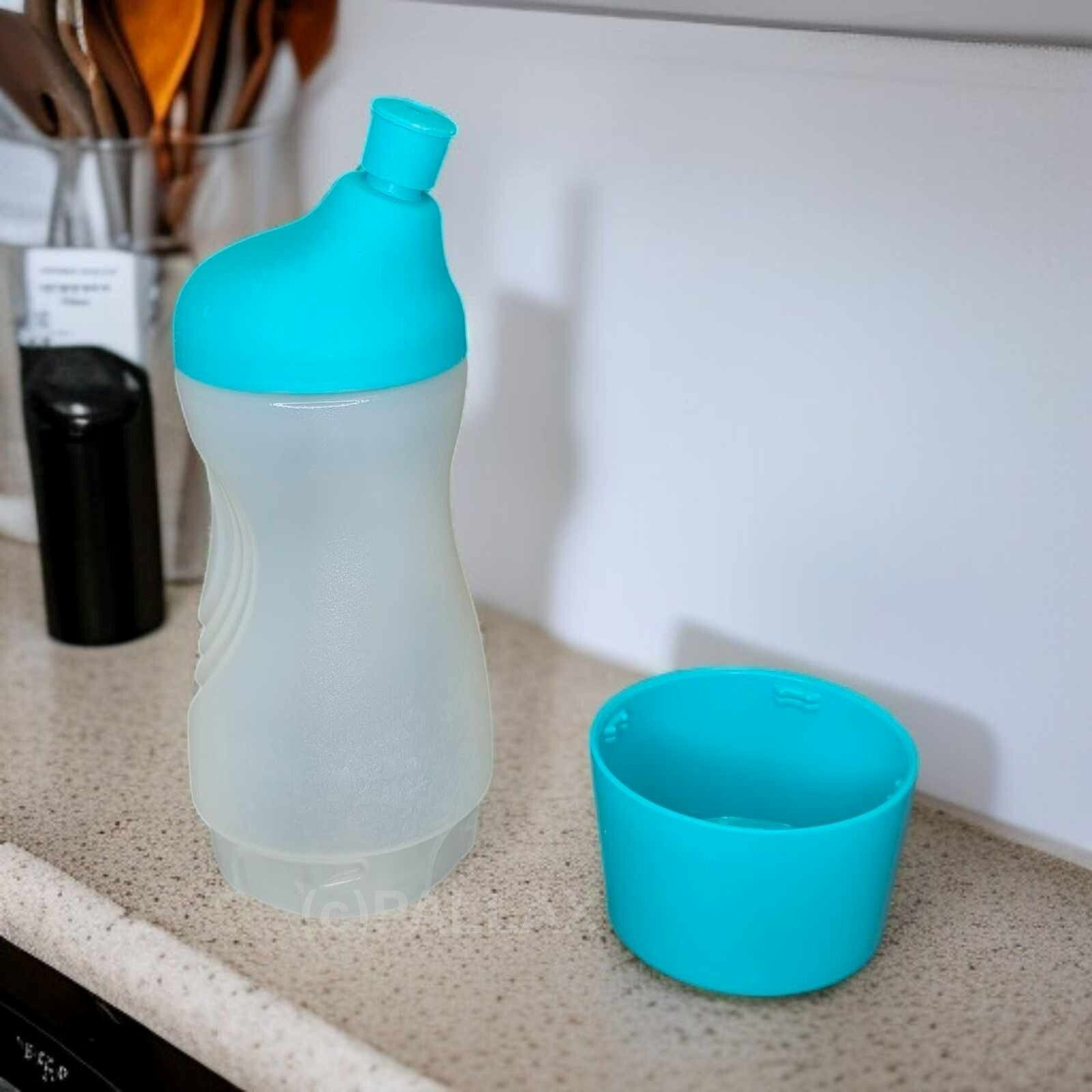TUPPERWARE C93 KLEINER SPORTFREUND 415 ML TÜRKIS TRINKFLASCHE