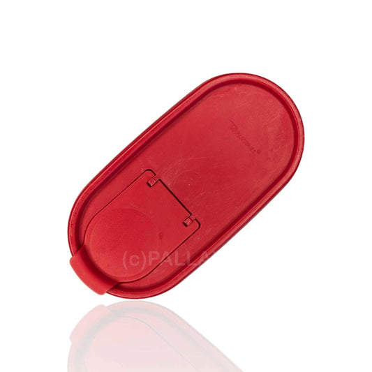 TUPPERWARE ERSATZTEIL EIDGENOSSEN-DECKEL MIT SCHÜTTKLAPPE ROT 18,5 x 9,3 CM