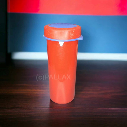 TUPPERWARE C01 SCHLUMPF 450 ML ROT TRINKBECHER FÜR UNTERWEGS