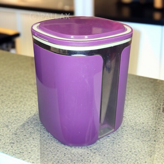 TUPPERWARE A35 SKYLINE 1,5 L LILA KAFFEE-DOSE VORRATSDOSE