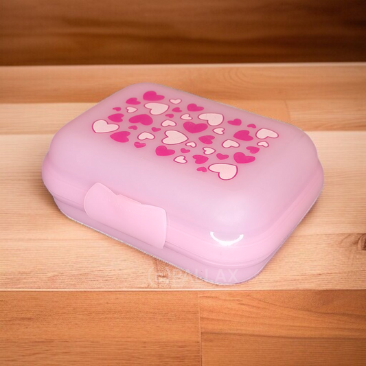 TUPPERWARE A26 TWIN ROSA VALENTIN-EDITION BROTDOSE KLICKVERSCHLUSS