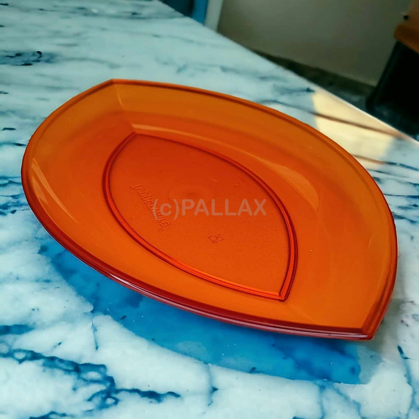 TUPPERWARE ELEGANZIA KLEINE SINFONIE SCHALE ORANGE 28 CM SONDERMODELL