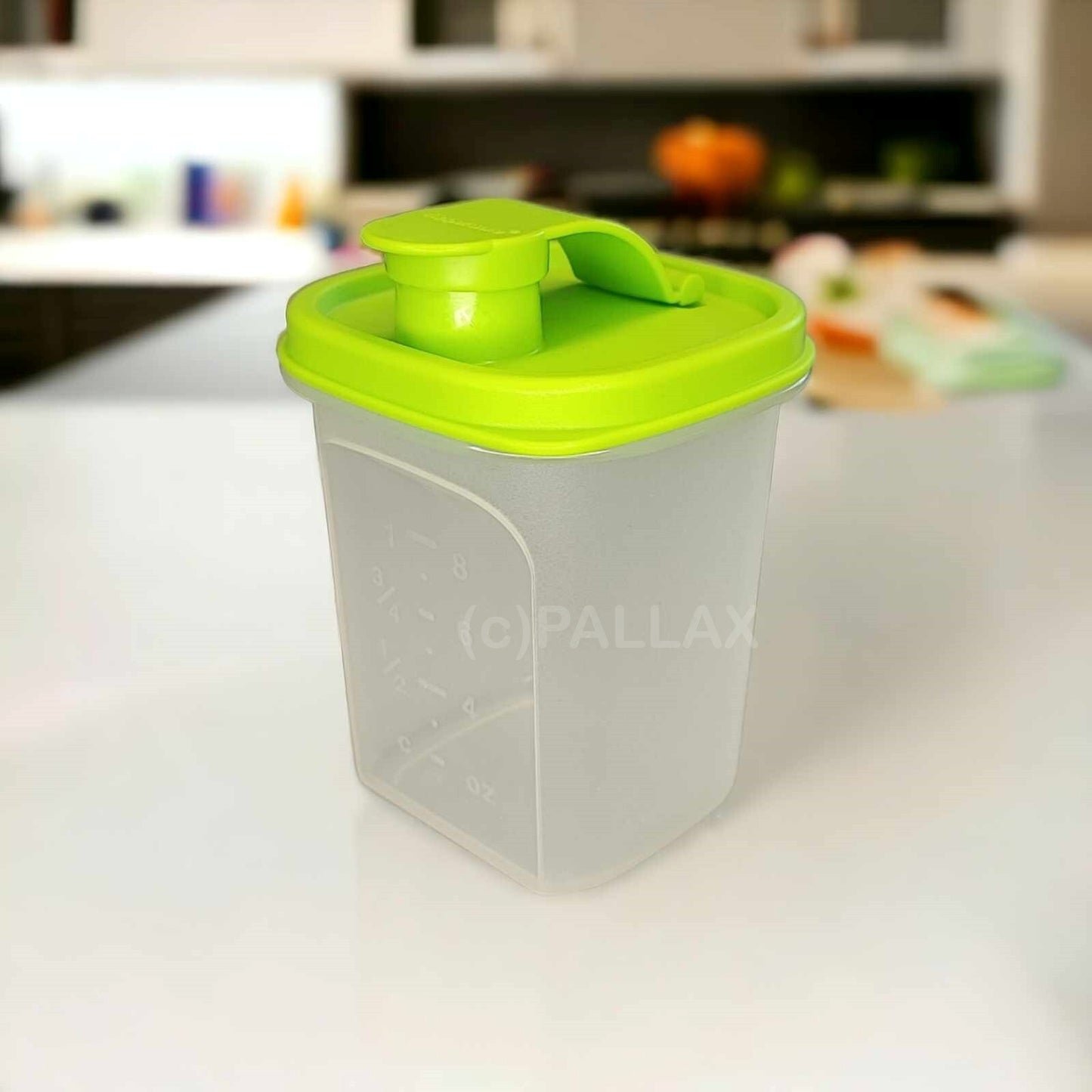 TUPPERWARE MESS & GO 250 ML MESSBECHER ERFRISCHER HELLGRÜN SONDERMODELL