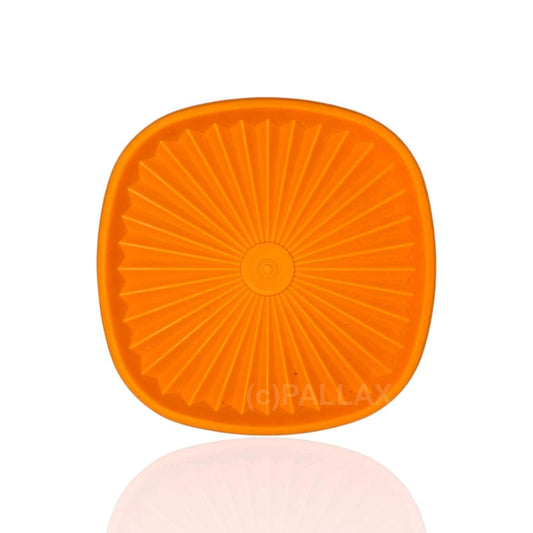 TUPPERWARE ERSATZTEIL PARTY-SONNEN-DECKEL 17 x 17 CM ORANGE