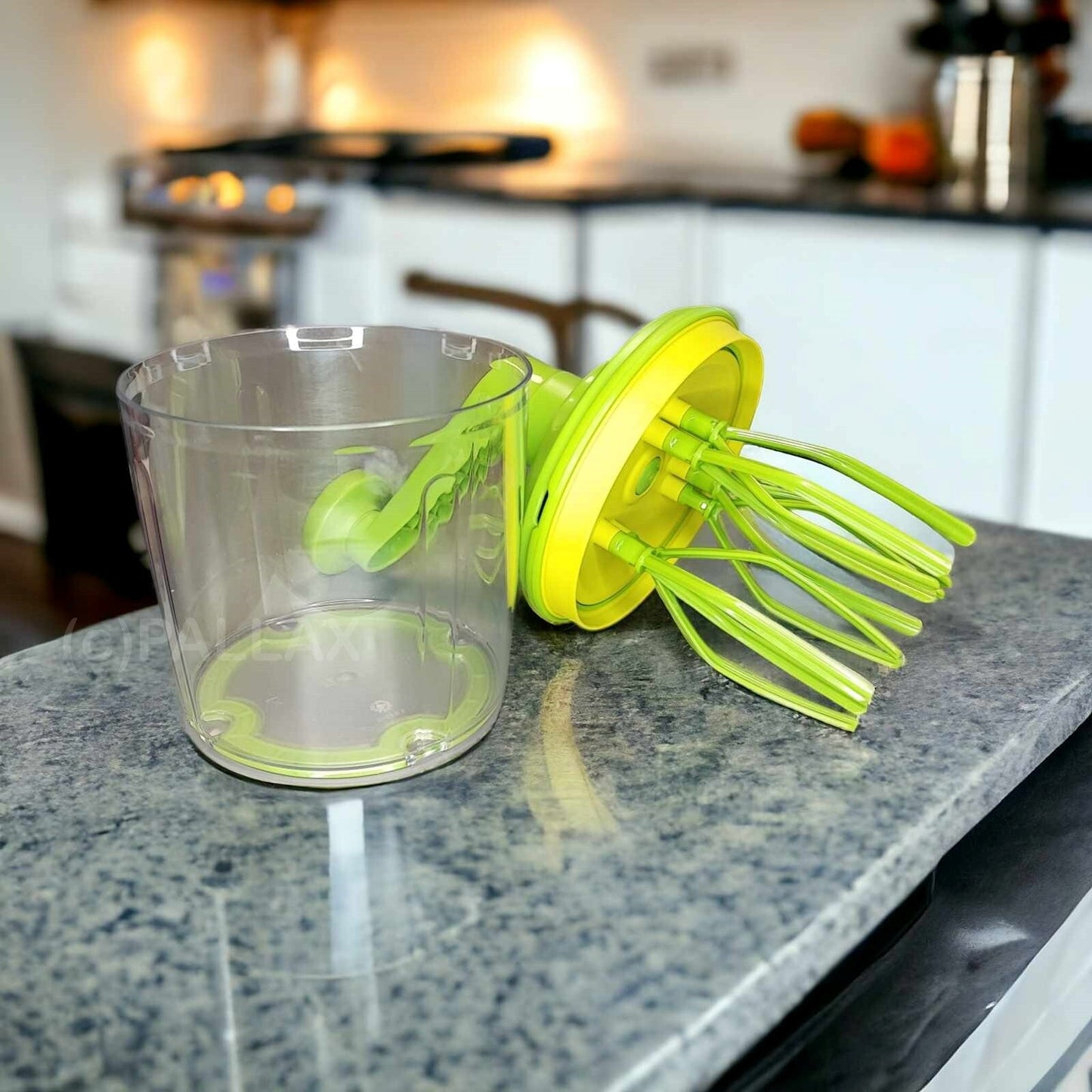 TUPPERWARE D146 SPEEDY-CHEF 1,25 L HELLGRÜN EASY-MIX RÜHR-GERÄT SAHNE-MIXER