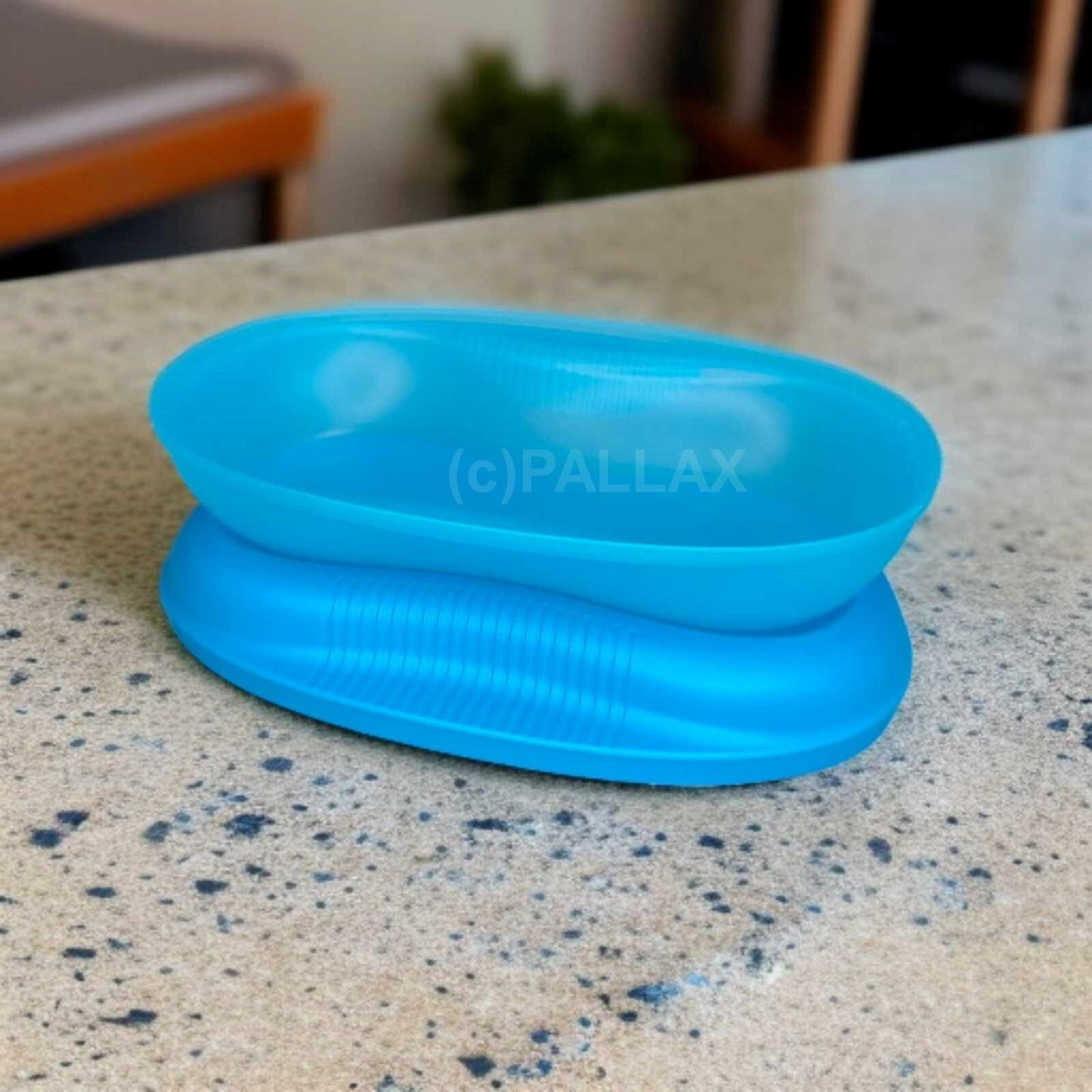 TUPPERWARE I55 OMELETT-MEISTER TÜRKIS OMELETT AUS DER MIKROWELLE