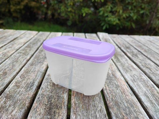 TUPPERWARE KÜHLSCHRANK-SYSTEM BEHÄLTER 300 ML VORRATSBEHÄLTER FLIEDER